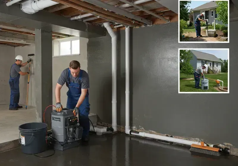 Basement Waterproofing and Flood Prevention process in Irvington, KY